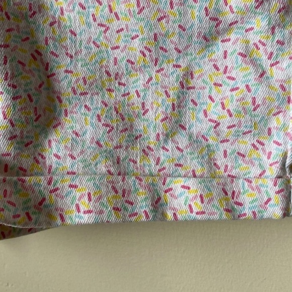 Ice Cream Sprinkles Overall Shorts - Picture 5 of 9